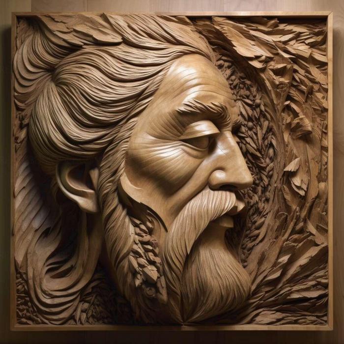 نموذج ثلاثي الأبعاد لآلة CNC 3D Art 